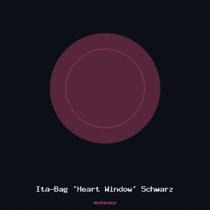 Ita-Bag 'Heart Window' Schwarz