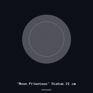 'Moon Priestess' Statue 21 cm